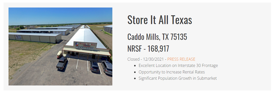 Store It All Texas Closed